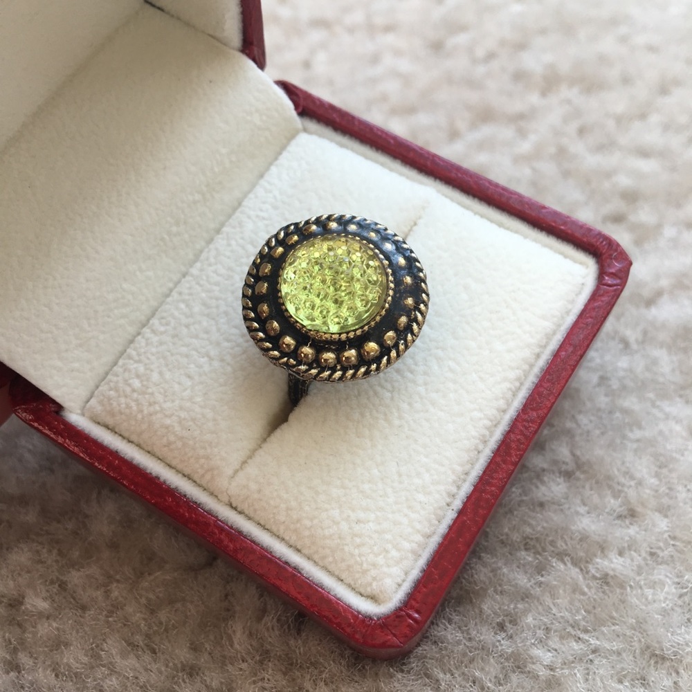 Peridot ring